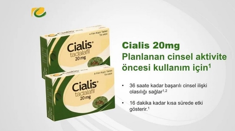 Cialis 20 mg 4 lü fiyat